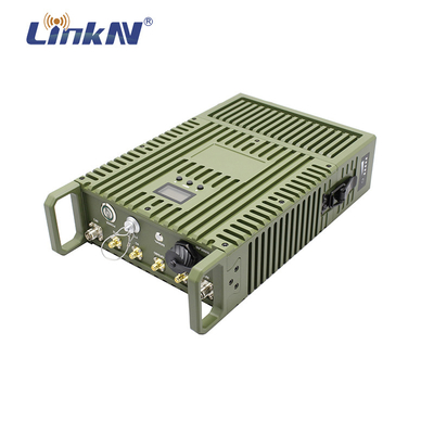 Taktische IP-MeSH-Funkbasisstation 10 W Leistung AES256-Verschlüsselung mit Akku