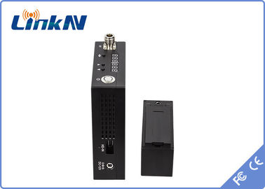 Videoübermittler COFDM HDMI lange Strecke Manpack u. hohe Verschlüsselung CVBS Sicherheits-AES256 batteriebetrieben