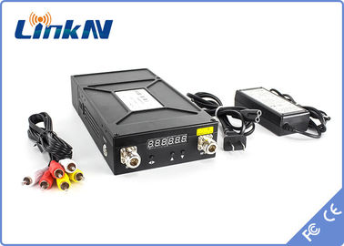 Militärischer taktischer Videoübermittler COFDM HDMI u. Verschlüsselungs-niedrige Verzögerungs-Zweiwegwechselsprechanlage CVBS AES256