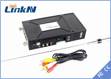 Militärischer taktischer NLOS Videoübermittler COFDM HDMI u. Verschlüsselungs-niedrige Verzögerungs-Zweiwegwechselsprechanlage CVBS AES256