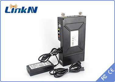 Militär-Videoübermittler HDMI Manpack COFDM u. schroffer Entwurf CVBS batteriebetrieben