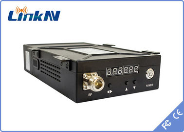 Schroffe Videoverschlüsselung Manpack der übermittler-COFDM H.264 hohen Sicherheits-AES256 batteriebetrieben