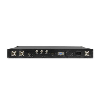 Verschiedenartigkeits-Aufnahme-niedrige Latenz DC-12V 1U Decklande-COFDM Videoempfänger-FHD HDMI SDI CVBS