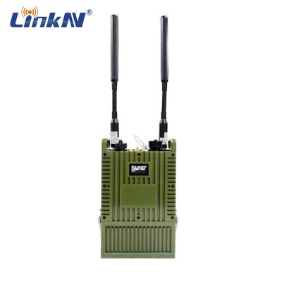 Schroffe Verschlüsselung IP66 MESH Radio Supports 4G GPS/BD PPT WiFi AES mit Batterie und LCD-Indikator