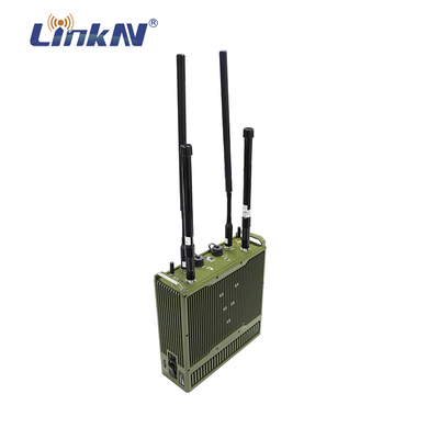 Verschlüsselung der Militärpolizei-10W MESH Radio Integrates 10W LTE der Basisstations-IP66 AES mit Batterie