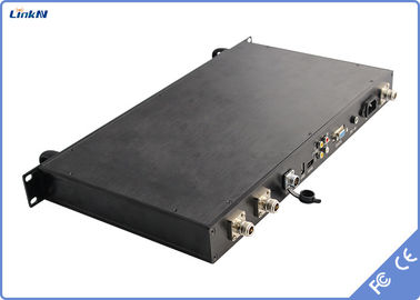 LKAV1302 Rugged 1U Rack Mount 2-8MHz Bandbreite COFDM-Videoempfänger mit geringer Latenzzeit