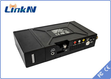Militärischer Radioapparat-Digital-Videosystem HDMI der langen Strecken-COFDM u. niedrige Verzögerung CVBS H.264 batteriebetrieben