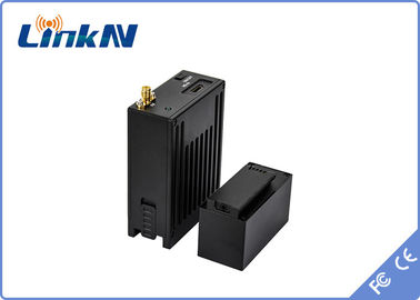 1 - 5 drahtloser Videoübermittler Kilometers COFDM Manpack HDMI mit kleiner und niedriger Latenz