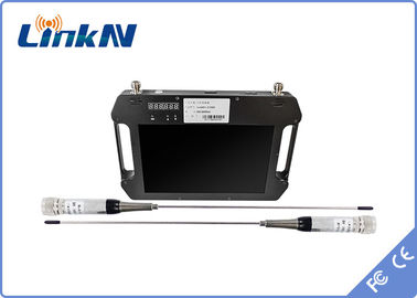 Verschiedenartigkeits-Aufnahme Handhled Videoempfänger-COFDM HDMI CVBS mit 10,1 Zoll LCD-Anzeige