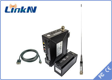 Taktische batteriebetriebene 1-2km NLOS niedrige Verzögerung Digital-Videoübermittler-COFDM FHD CVBS