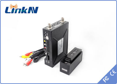 LKAV1506 Militärische Taktische Manpack COFDM-Sender HDMI &amp; CVBS Zweiwege-Intercom AES256 Verschlüsselung 2W Ausgangsleistung