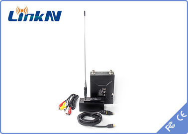 Taktischer drahtloser Aduio Videoübermittler COFDM HDMI Manpack u. Verschlüsselungs-Zweiwegwechselsprechanlage CVBS AES256