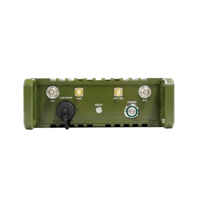 Militärisches taktisches IP66 MESH Radio Multi Hop 82Mbps MIMO AES Enrcyption mit Batterie