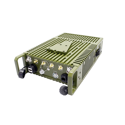 Militärischer Mannpack MANET Radio 43dBm AES256 FHSS Frequenzsprung AES256