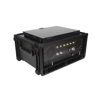 Drei-Bildschirm-Befehlsstation 43dBm MANET FHSS IP Mesh Radio