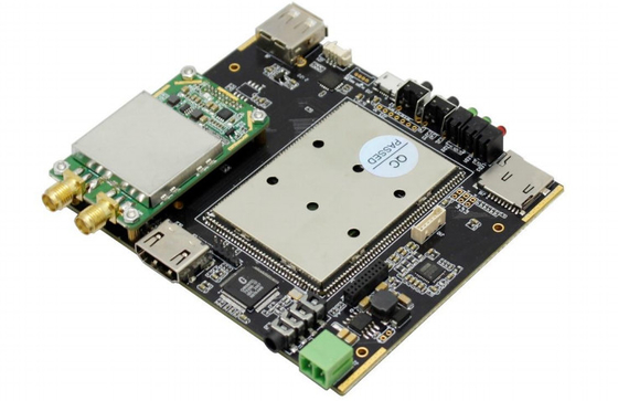 Anpassbare Frequenz 200MHz-860MHz LKAV1210 COFDM Videoempfängermodul PCB für Drohnenkommunikation