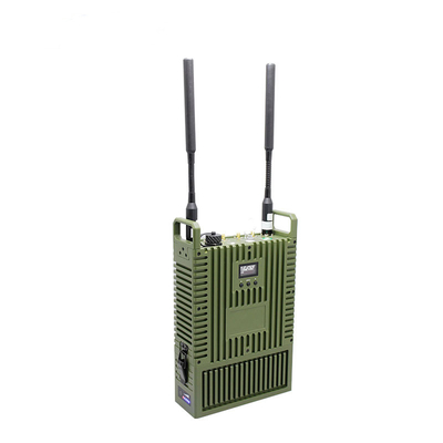 MESH Taktial Manpack Radio GPS BD Mimo Manet Funkfrequenz Sprung Intelligenter Frequenzwahl-Sender