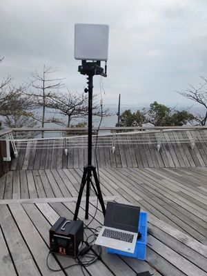 800MHz/1.4GHz/2.4GHz Frequenzdatenverbindung mit 360° Horizontalrotation 30KM Reichweite