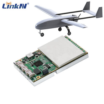 LKAV6306 15km Militärisches IP-Modul 4W Leistung 350MHz-4GHz UAV Video-Datenverbindung