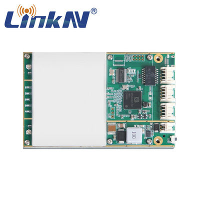 Militärpolizei IP MESH Radio Module 4W MIMO AES256 350MHz-4GHz kundengerecht