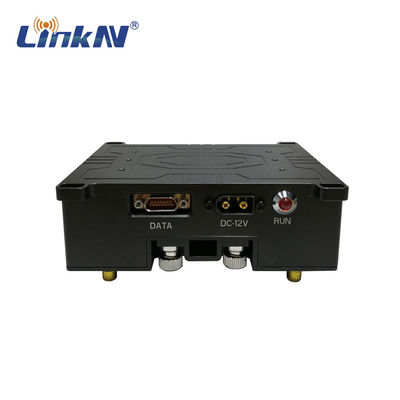 Polizei Militär-UAV-Datenverbindung 15km Überspringen mehrerer Knoten 82Mbps AES DC12V-24V IP MESH Relay