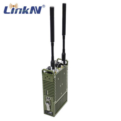 Taktische Verschlüsselung Videosignal-Radio IP MESH MANET 4W MIMO 4G GPS/BD PPT WiFi AES mit LCD-Indikator batteriebetrieben