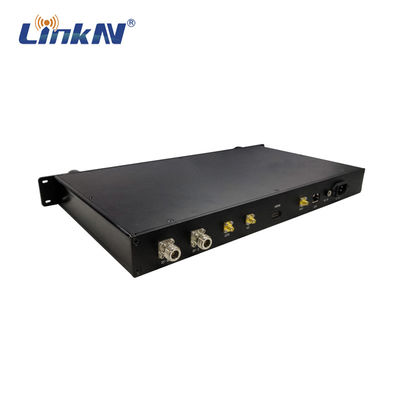 LKAV3307 1U Rack Mount IP MESH Relais 4W MIMO Videodaten 4G GPS/BD PPT WiFi AES256 Verschlüsselung