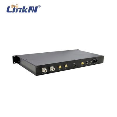 LKAV3307 Militärische taktische 1U Fahrzeuggetragene 4W Leistung MIMO IP MESH Radio