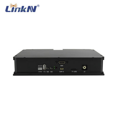 SYSTEM CVBS NTSC der Polizei-UGV drahtlose Videoverschlüsselungs-niedrige Verzögerung Kameraden HDMI COFDM QPSK AES256