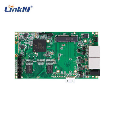 Polizei militärisches taktisches Verschlüsselung 7V-48V IP MESH Radio Module 5GHz 1W Macht-AES DC