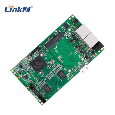 Wirtschaft taktische IP-MESH Radio Verschlüsselung Mini Size Soem-Modul-5GHz 1W MIMO Dual Antennas AES