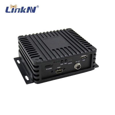 LKAV1211 Kleiner COFDM-Videoreceiver FHD 1080p Niedrige Latenz AES256 H.264 Robustes Gehäuse