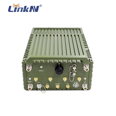 580MHz 1.4GHz Verschlüsselung DC 24V IP Mesh Radio Device Tactical Dual Band-AES