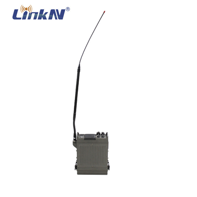 Militär-MESH Narrowband Portable Base Station 50-70km VHF-UHF IP67 batteriebetrieben