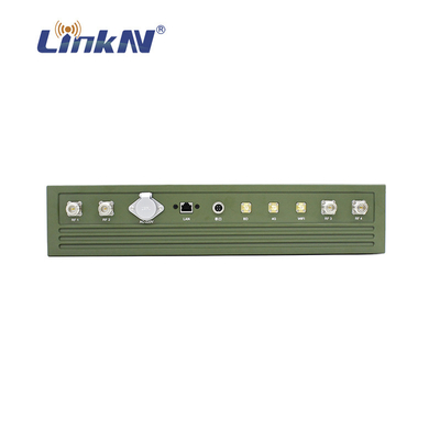 Basisstation 2U des Fahrzeug-4G LTE Verschlüsselung GPS/BD IP Mesh Radio 43dBm AES